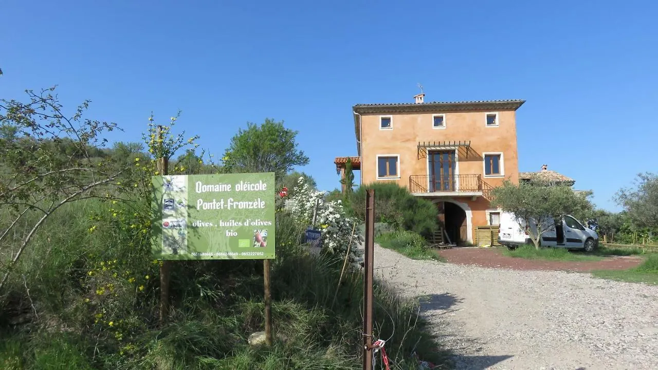 Pontet-Fronzele Agrotourisme Ecologique, Maison D'Hotes & Spa Lagorce  Guest house Lagorce (Ardeche)